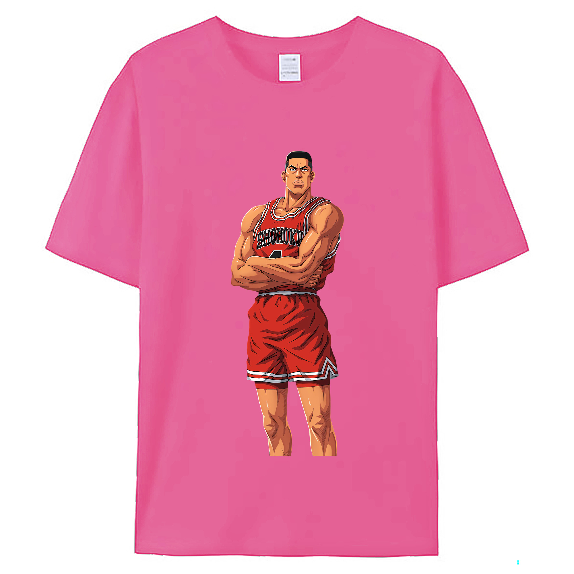 （画像用） SLAM DUNK／スラムダンク レディースカジュアルプリントTシャツ（綿100％）